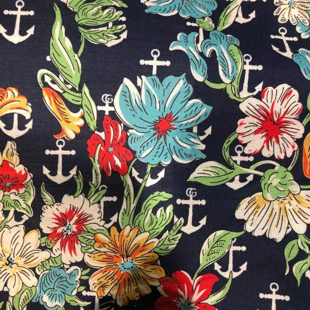 Gucci Multicolor Hawaiian Anchors Shorts With Logo GG - Floral Print size 48 Med